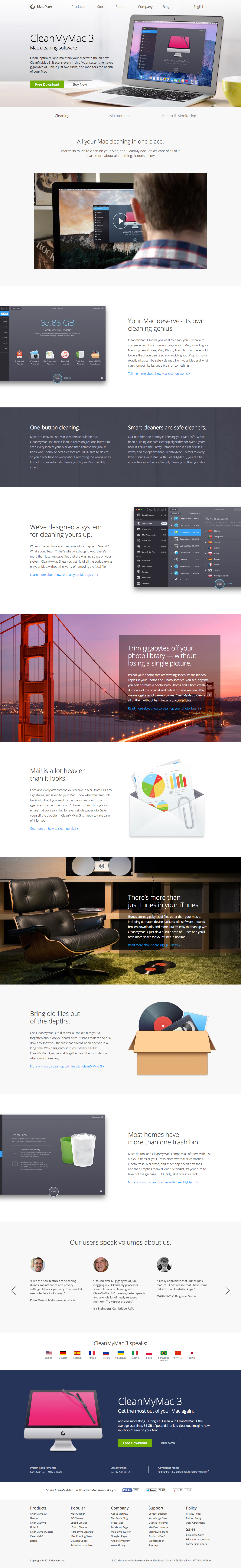 CleanMyMac 3